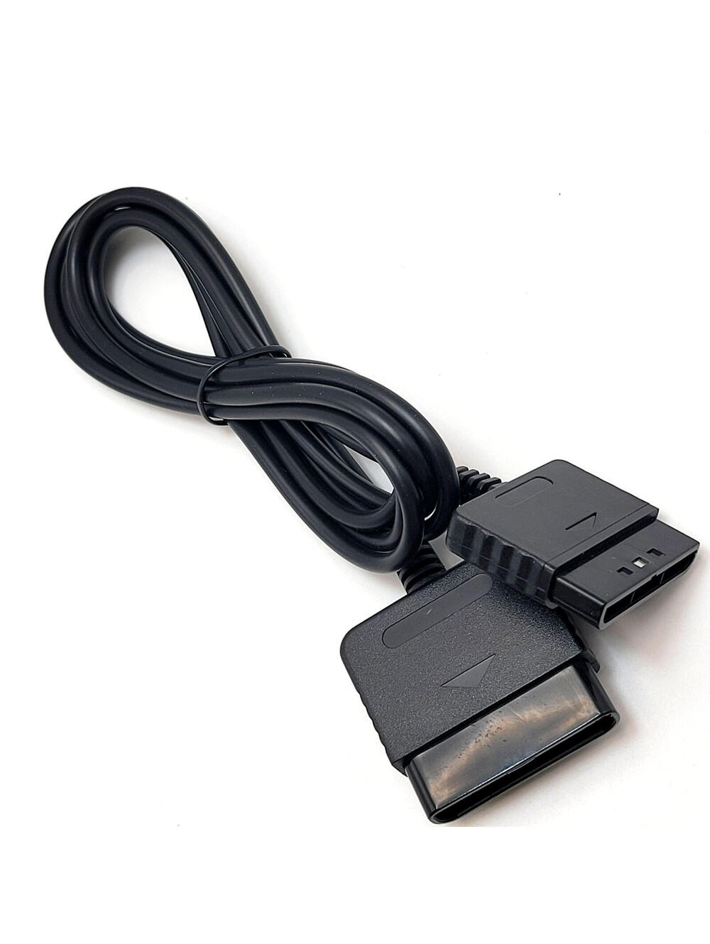 PS2 / PS1 Controller Extension Cable Cord (6 Feet) PlayStation 2 / PSX - Black